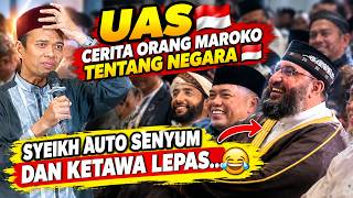 BIKIN KETAWA Syeikh Cerita Orang Maroko tentang Indonesia..! | Ceramah Ustadz Abdul Somad