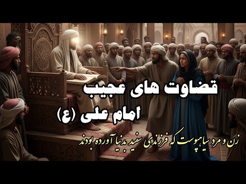 معمای زن و مرد سیاهپوست با فرزندی سفید پوست قضاوت های عجیب امام علی ع