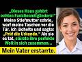 „Dieses Haus gehört der echten Familie!“ — Doch meine Stiefmutter kannte die Wahrheit nicht