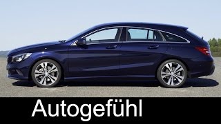 Mercedes CLA 250 Shooting Brake Facelift Preview Exterior/Interior