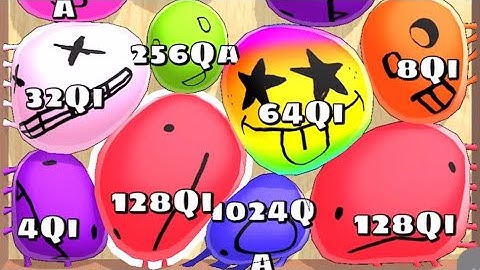 Blob Merge 3d | Mobile Game |GamePlay | ios android games | satisfying relaxing game (Part 30)