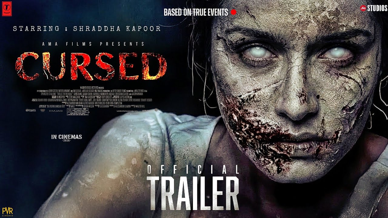 CURSED JINN - Shraddha Kapoor | OFFICIAL TRAILER | New Movie trailer|New movie | Horror