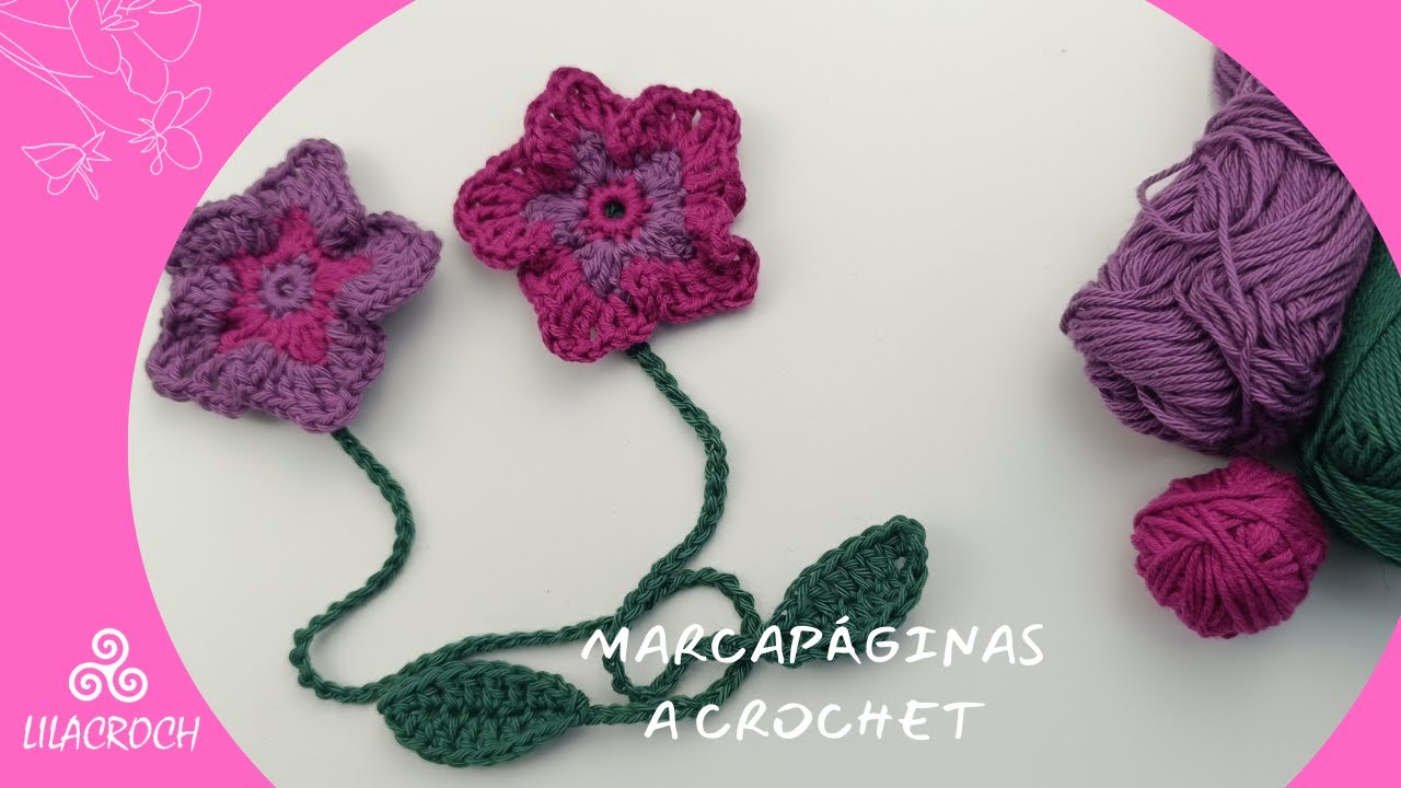 Marcapáginas a crochet para principiantes