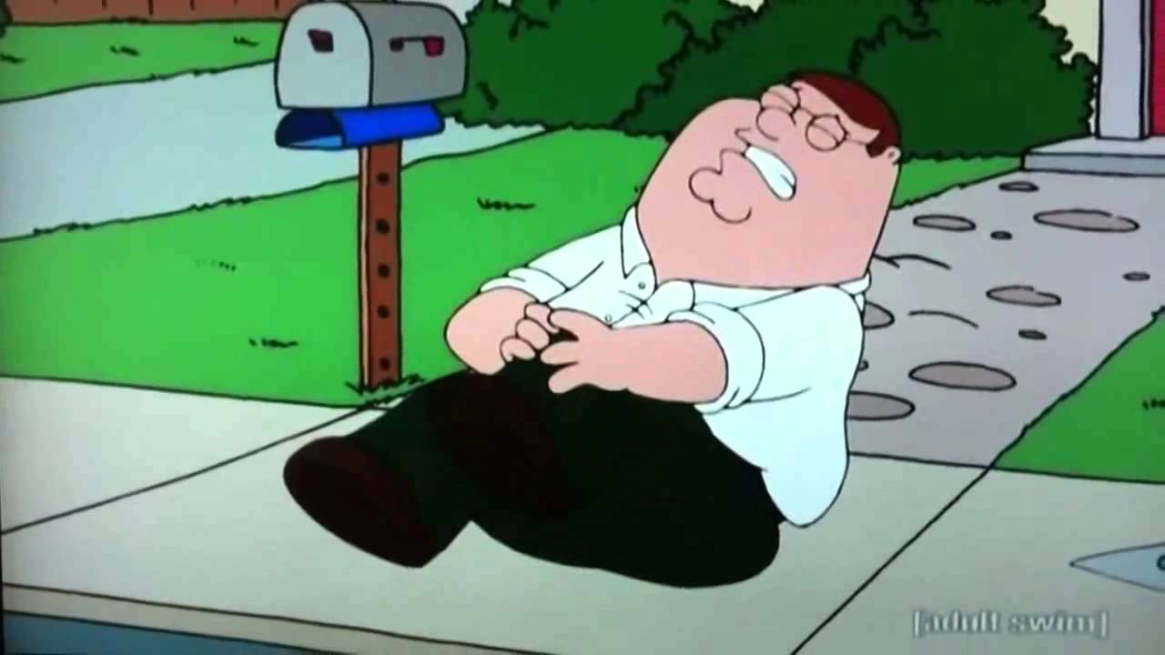 Peter Griffin knee - YouTube.