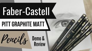 Faber-Castell Pitt Graphite Matt pencils | DEMO &amp; REVIEW