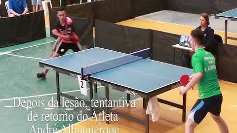 Seletiva 2017 Tênis de Mesa - André Albuquerque X Henrique França