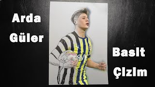 Arda Güler Basit Çizim | Nasıl Yapılır