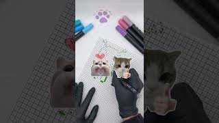 SOLO ORA LO SCOPRO??😱 #tutorial #diy #papercraft #pixelart