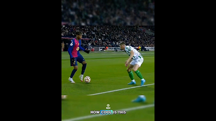Lamine vs Real Betis #barcelona