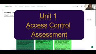 Unit 1 Access Control Knowledge Assessment