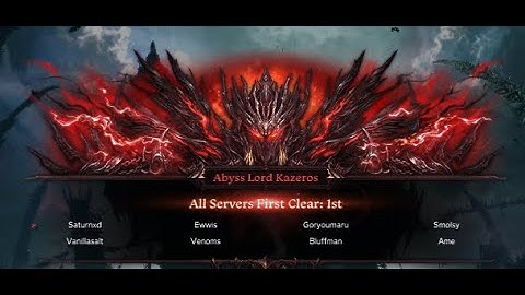 FINAL ACT KAZEROS THE FIRST G2 | NA FIRST CLEAR | Deathstrike Sharpshooter