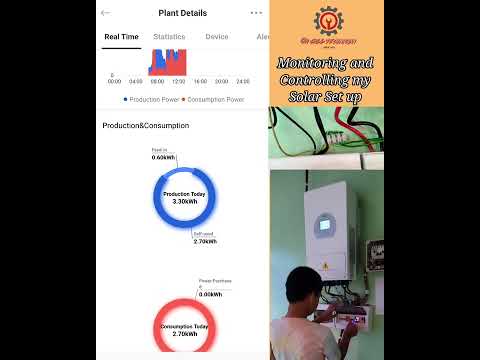 DAILY MONITORING MY DEYE 5KW HYBRID SOLAR SETUP PRODUCTIONS & POWER CONSUMPTION USING SOLARMAN SMART