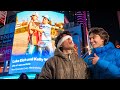 Surprising My Best Friend with a Times Square Billboard