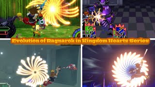 Evolution Of All Ragnarok in Kingdom Hearts Series