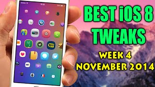 BEST iOS 8 Jailbreak Cydia Tweaks - Week 4 November 2014