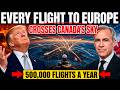 The 500,000 Flights a Year That Give Canada Leverage Over the US Economy