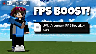 Best JVM Argument [FPS Boost] | How To Use Jvm Argument