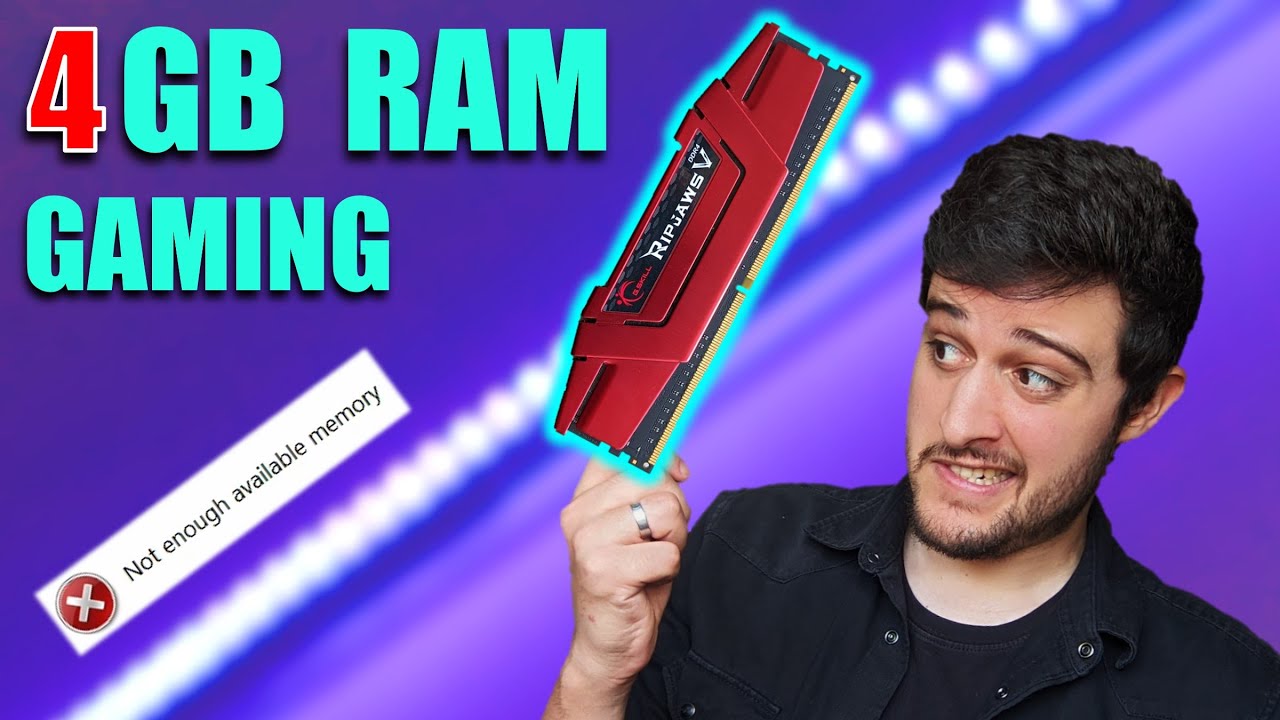 Is 4GB RAM enough for light gaming?