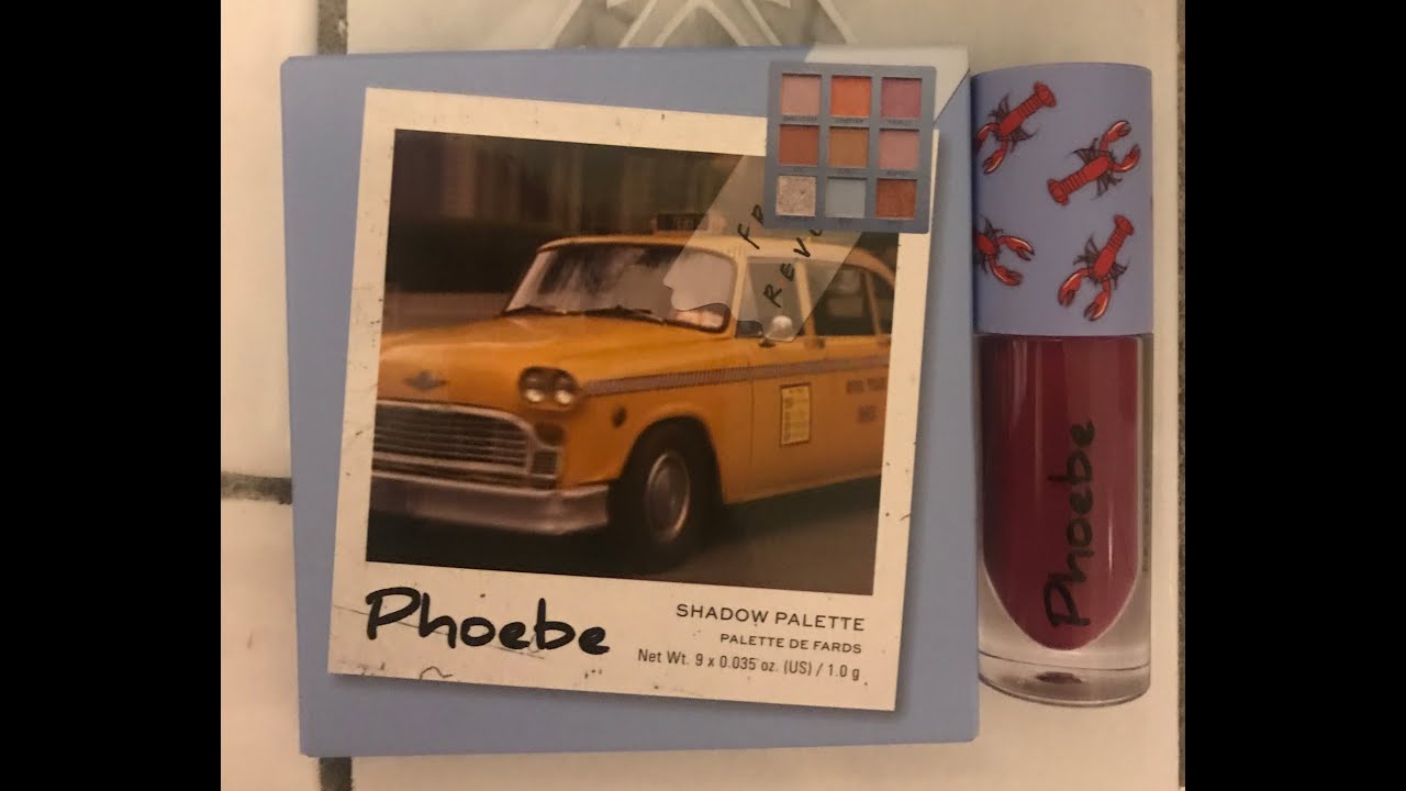 How to use series: Makeup Revolution Friends collection: Phoebe