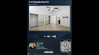 3134 E Mckellips Road 178, Mesa, AZ 85213 | 2 Bedroom Townhome For Sale