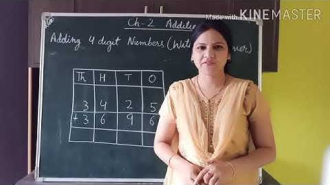 CBSE Class-3 Maths ch-2 (Addition)video 3