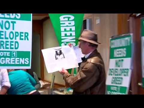 Jonathan King Greens Candidate for Mackellar Campa...