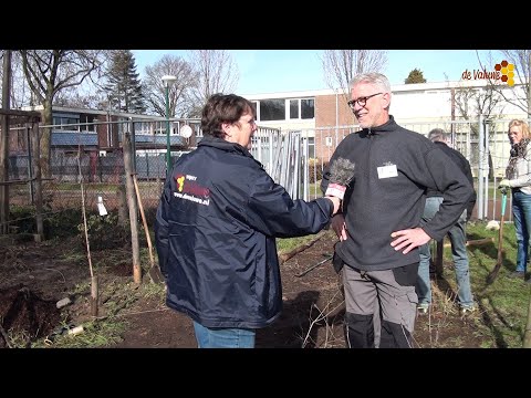 Veel vrijwilligers bij Verdeliet tijdens NL Doet in Cuijk.