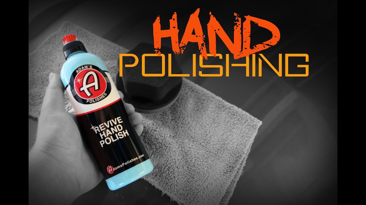 How to polish a car by hand - Adams Revive Hand Polish 