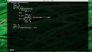 Celebrity [11b/1000+] Longest Valid Parentheses - Python [L3] Net Worth