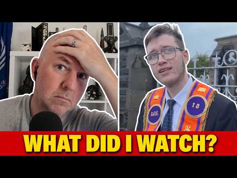 Orange Man Explains Why He’ll March Where He’s Not Wanted!