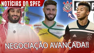 EXPLODE NOTÍCIA NEGOCIAÇÃO PARA SPFC SE TORNAR SAF! DAVID NERES A CAMINHO DO CORINTHIANS! REFORÇO E+