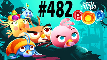 Angry Birds Stella Pop Level-482 Walkthrough For Android & iOS