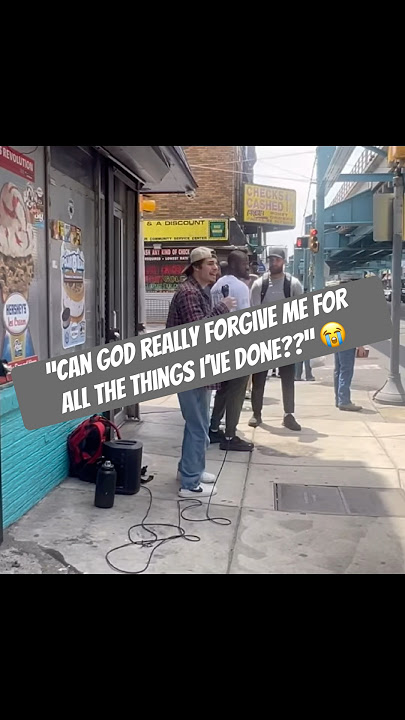 “Can God really forgive me for all the things I’ve done??” 😭