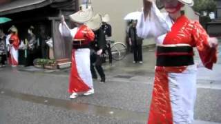 Japanese Dance and Music-4 Ecchu Owara Kaze no Bon on Oct 10 2010