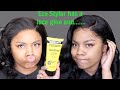 Lace Frontal Wig Install using Eco Style “Get Glued” | Dolahair Transparent Lace | Lace Glue Series
