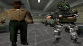 Drill Instructor Gets a bit Angry (Half-Life: Opposing Force)