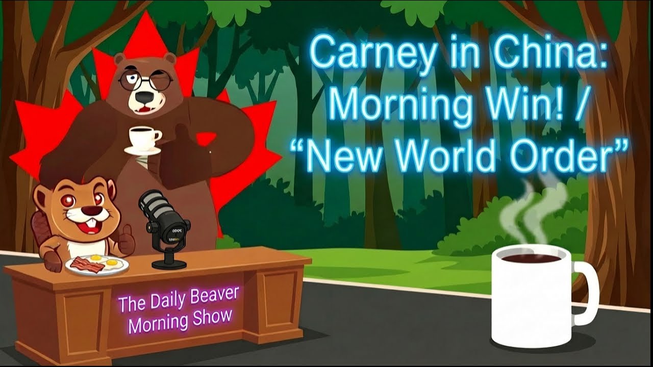 Carney in China: Morning Win! / "New World Order"  — The Daily Beaver Morning Show