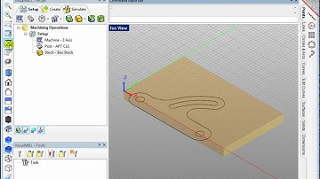 VisualMILL - Locate WCS & Align Part-Stock for 2D Drawings