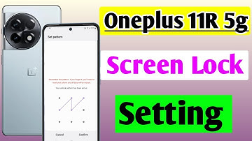 Oneplus 11R 5g me screen lock kaise lagaye / how to set screen lock in one plus 11R 5g me //