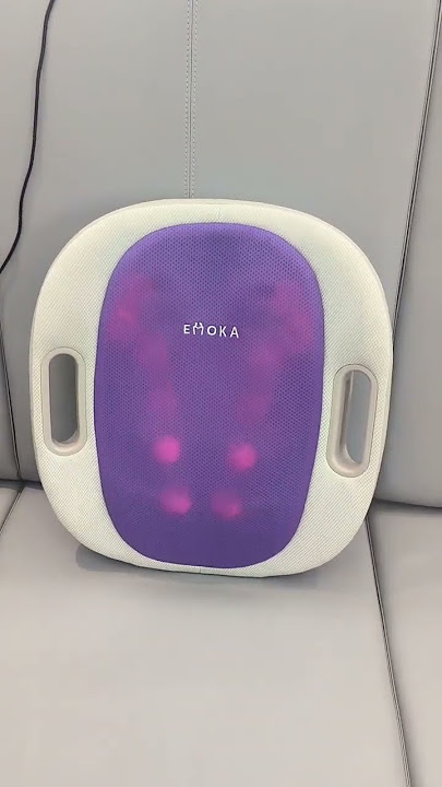 EMK 183MD Back Massage Cushion Working video