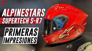 Casco Alpinestars SUPERTECH S-R7 🧐 PRIMERAS IMPRESIONES ¿Un SUPERVENTAS?