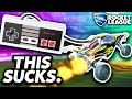 PLAYING ROCKET LEAGUE ON THE OLDEST NINTENDO CONTROLLER