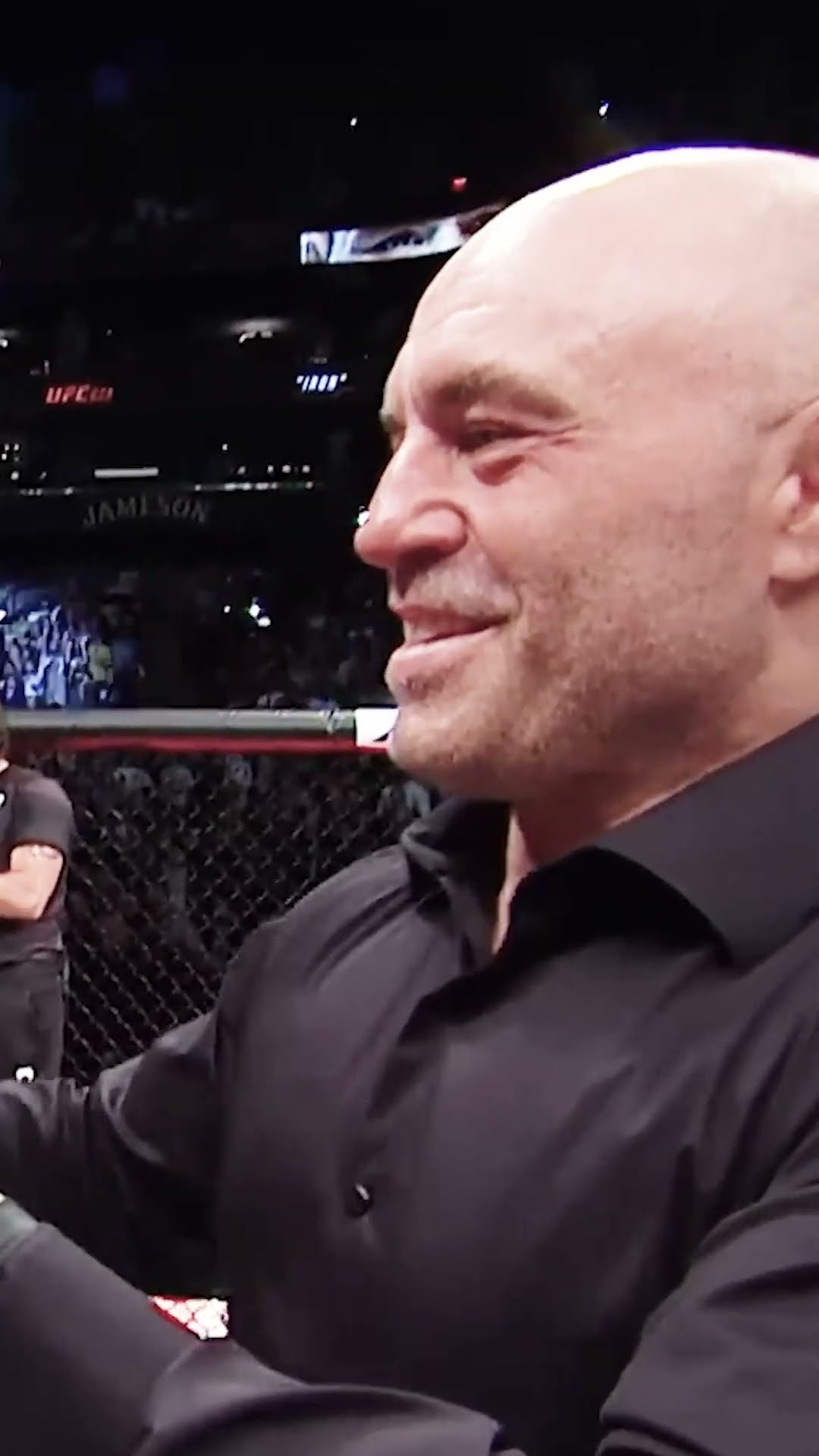 Joe Rogan when a fighter is giving the best Octagon Interviews ?