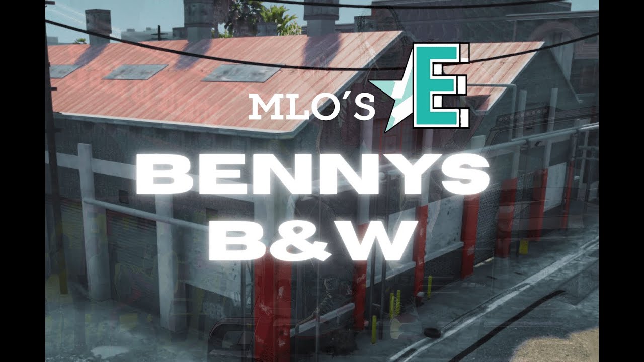 Server FiveM MLO | Mechanic Bennys B&W | Custom Map