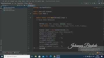 Menampilkan nilai akhir Mahasiswa|| program java||