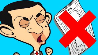 THE PAPER THIEF! | Mr Bean | Cartoons For Kids | WildBrain Kids