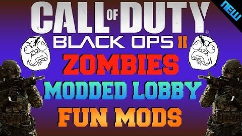 BLACK OPS 2 MODDED ZOMBIES LOBBY #4- FUN ZOMBIES MOD MENU PLUS FREE OPEN LOBBY (ADD ME RIGHT NOW!!)