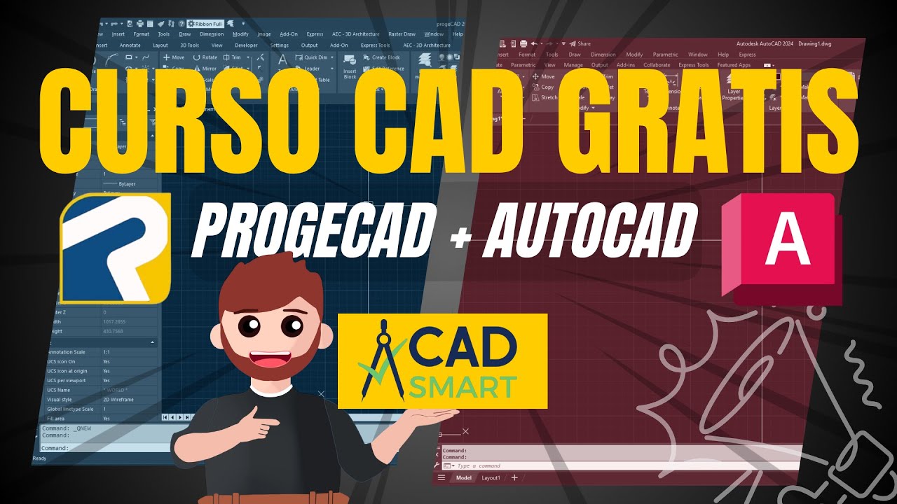 clase 0: Bienvenida a CAD Smart |Curso CAD Gratis 2025 🚀 