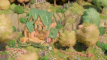 Building a Cozy Cottage || Tiny Glade