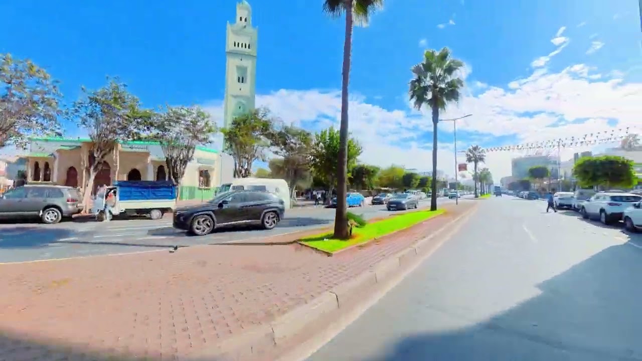 فسحة سريعة في عين السبع (من شارع ميموزا ـ إلى ثانوية ابن العوام)